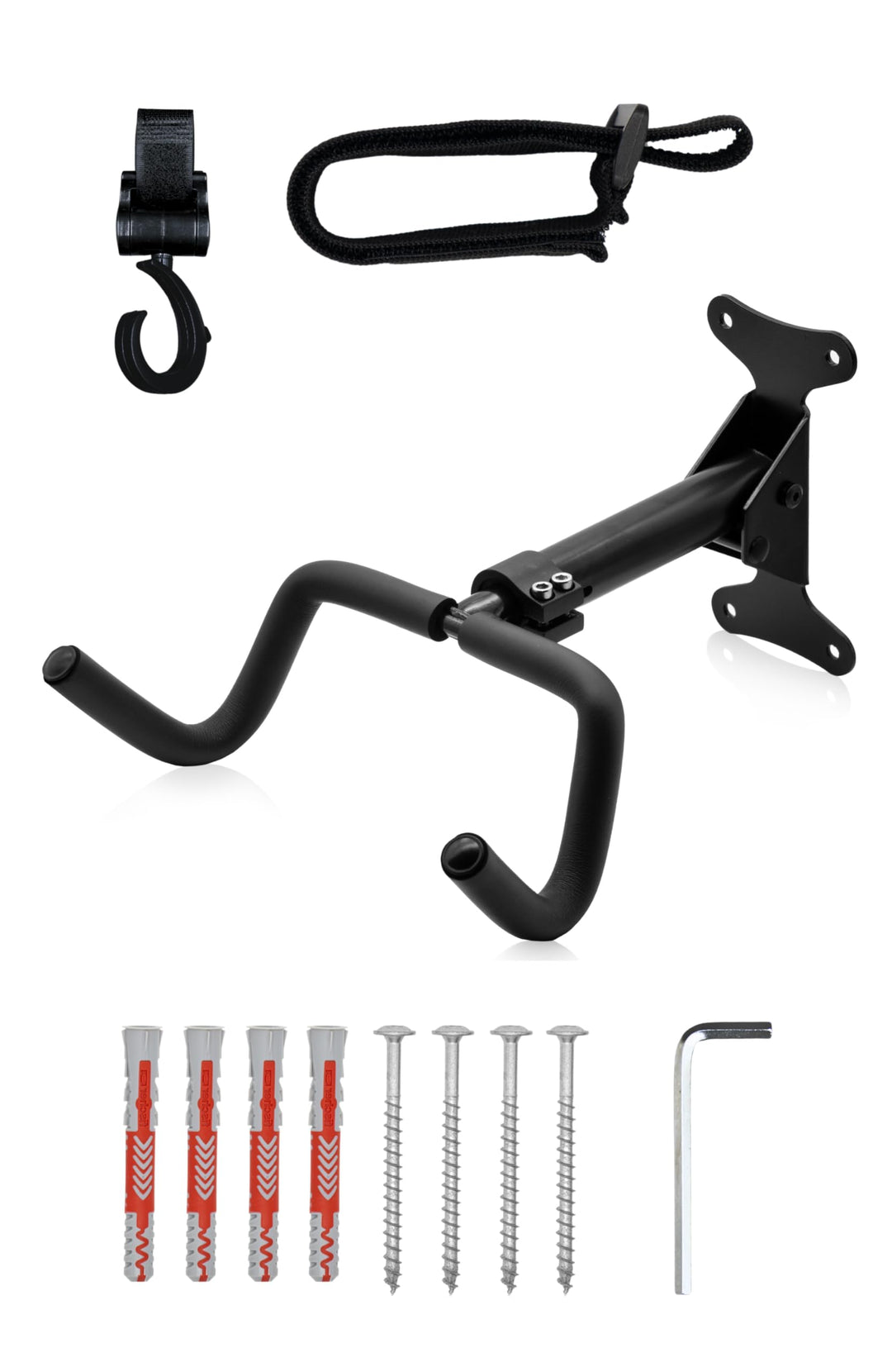 VELOSTAR Premium Fahrrad Wandhalterung - Verstellbar, Platzsparend & Robust - Fahrrad Wandbefestigun