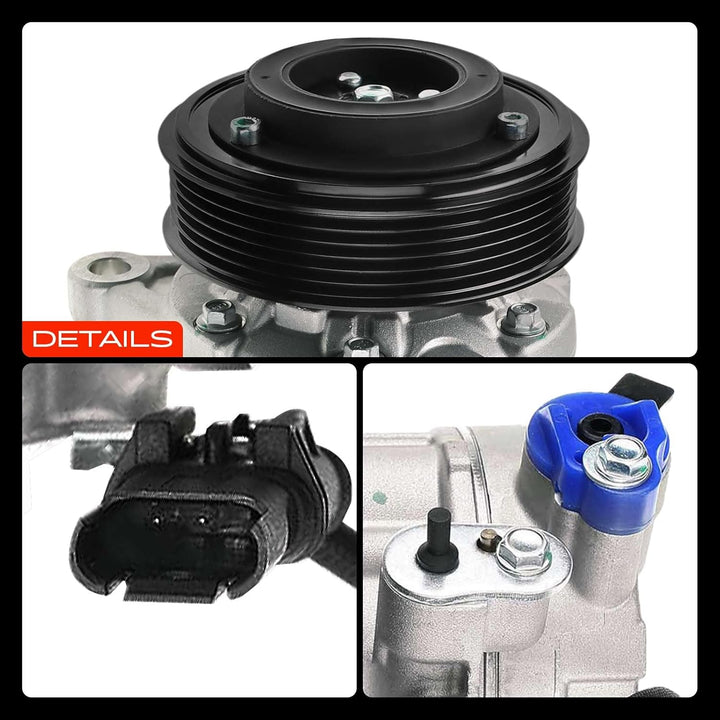 Frankberg Klimakompressor Kompatibel mit 1er F20 114 120 1.5L 2.0L 2010-2019 2 Coupe F23 220 228 2.0