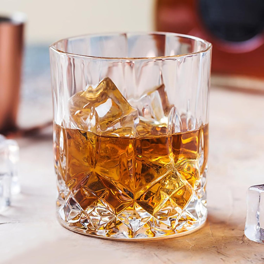 Whisky Gläser Set, Whisky Steine Set, Whiskey Geschenke für Männer, Whiskey Set Geschenk Mit 4 Whisk