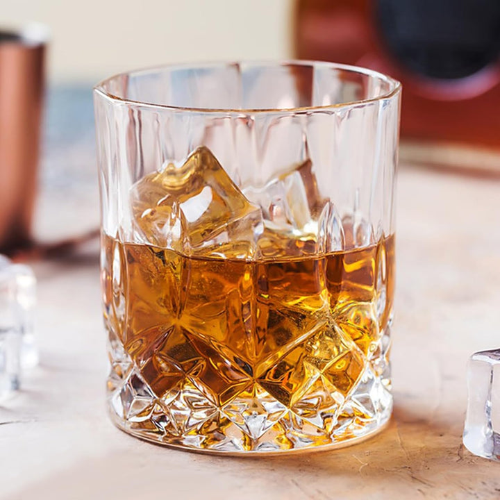 Whisky Gläser Set, Whisky Steine Set, Whiskey Geschenke für Männer, Whiskey Set Geschenk Mit 4 Whisk