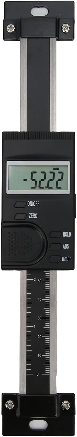 100 MM Vertikale LCD-Digitalanzeige Linearskala, Lineal aus Aluminiumlegierung mit Hoher Genauigkeit