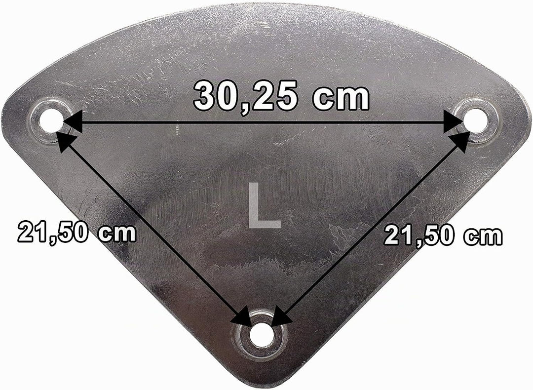 VARIOSAN Schlauchhalter für 3/4" Schläuche 13934, Aluminium, 35 x 26 x 14 cm (L) Für 3/4" Schläuche
