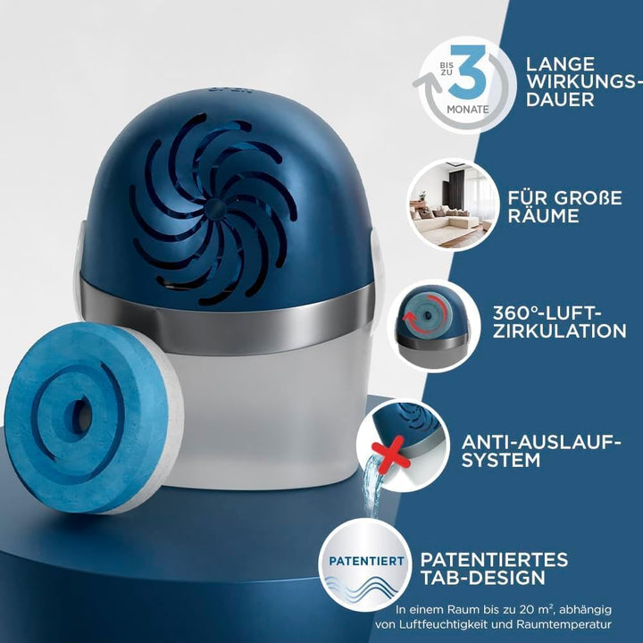 Bundle aus Pattex AERO 360º Luftentfeuchter, ultra-absorbierender Raumentfeuchter gegen Kondenswasse