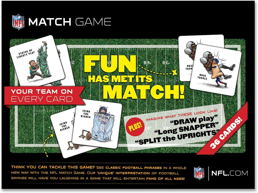 YouTheFan Memory Match Los Angeles Chargers Spiel Jacksonville Jaguars Einheitsgrösse Team-farben, J