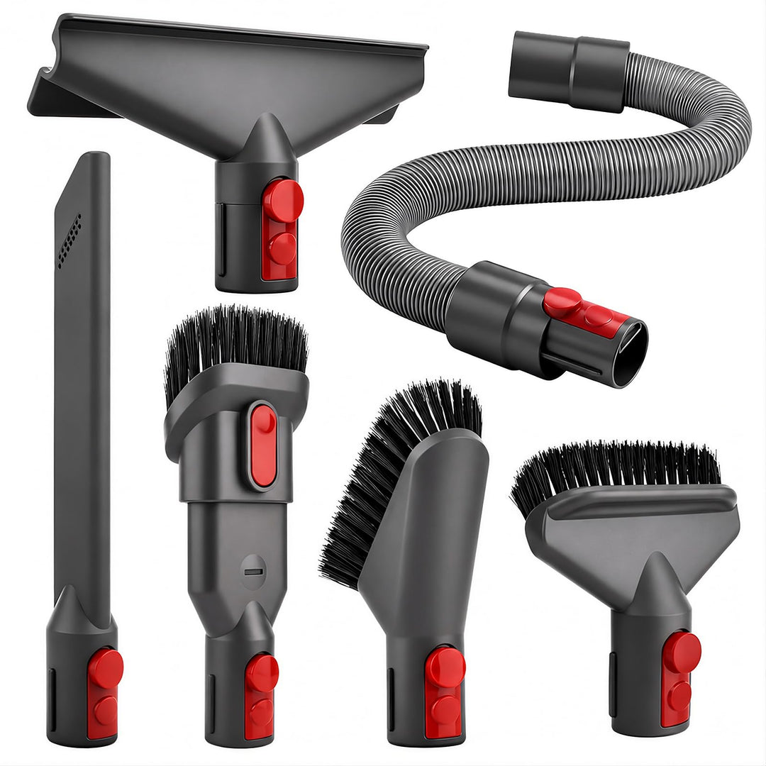 6 Stück Aufsatz für Dyson Staubsauger V7 V8 V10 SV10 V11 SV11 und V15, Bürste Ersatzteile für Dyson