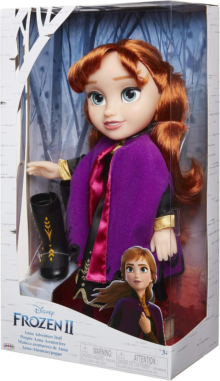 Jakks Pacific Die Eiskönigin 2 - Anna auf Reise - Frozen Puppe 35cm