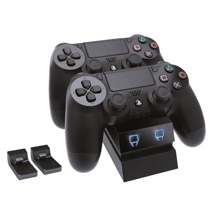 Venom Twin Docking Station, lädt zwei Dualshock 4 Controller gleichzeitig ohne Kabel, mit LED Anzeig