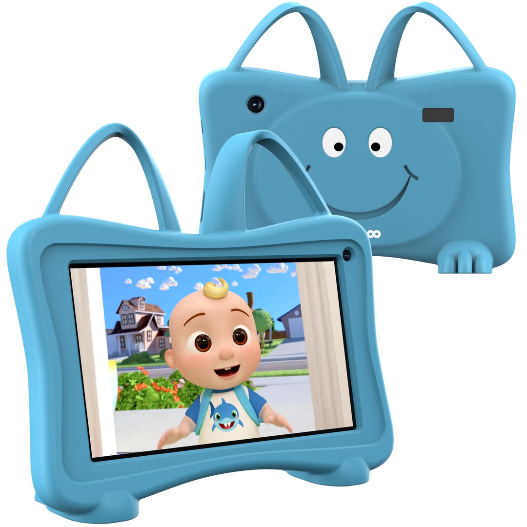 Kids Tablet 7 Kleinkind Kinder Lerntablett mit WLAN, YouTube, Elternkontrolle, langlebige Hülle Bild