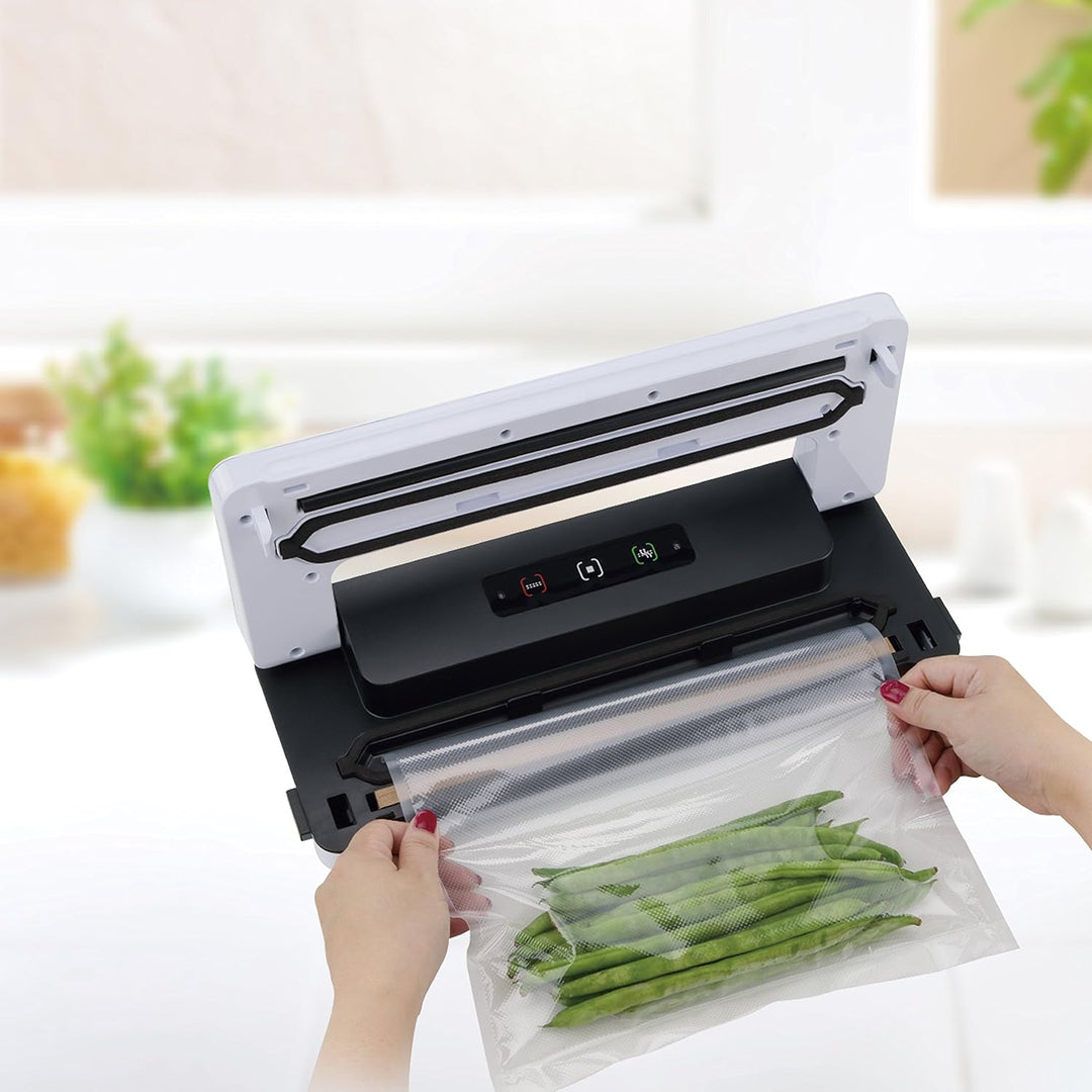 Peach Vakuumierfolie - 10 Rollen à 28x300cm - 30 Meter - Lebensmittel natürlich Frischhalten - kein