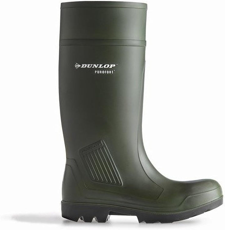 Dunlop D460933 PUROFORT GROEN 39, Unisex-Erwachsene Langschaft Gummistiefel, Grün (Grün(Groen) 08),