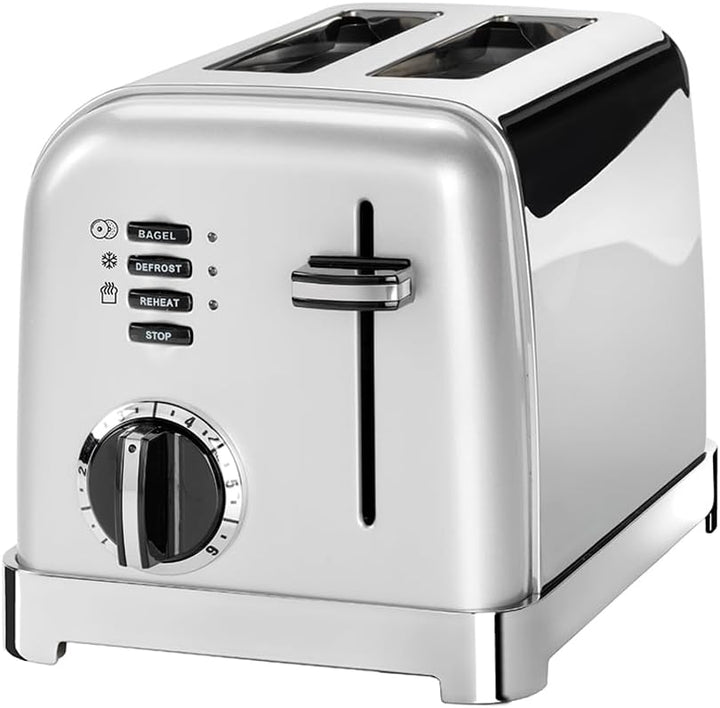 Cuisinart 2-Schlitz CPT160SE Style Collection 2-Schlitz-Toaster, Edelstahl,silber Pearl, Pearl