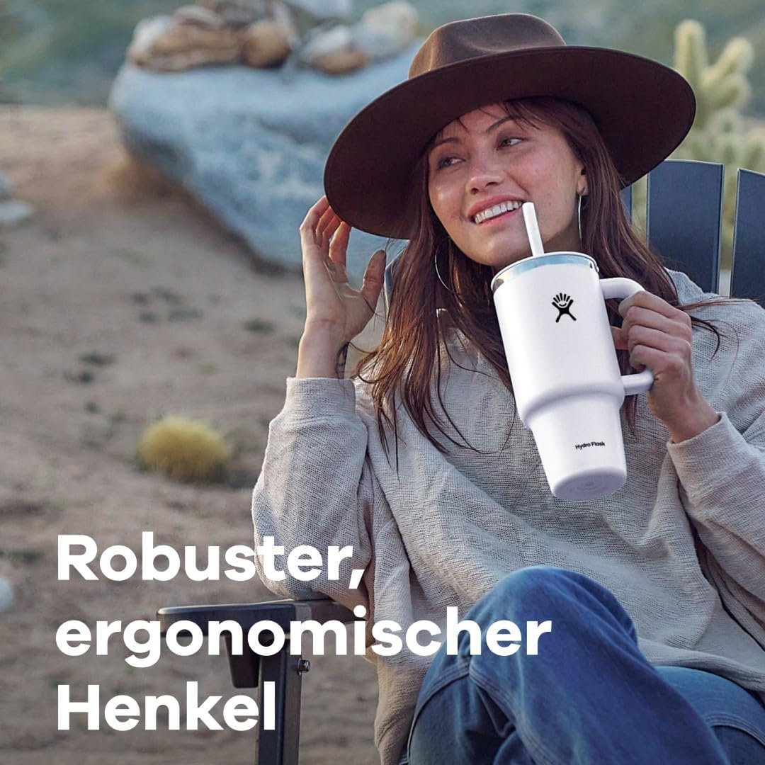 Hydro Flask Birch All Around Reisebecher, 900 ml Beige, Beige