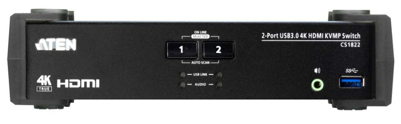 2-Port USB 3.0 4K HDMI KVMPT