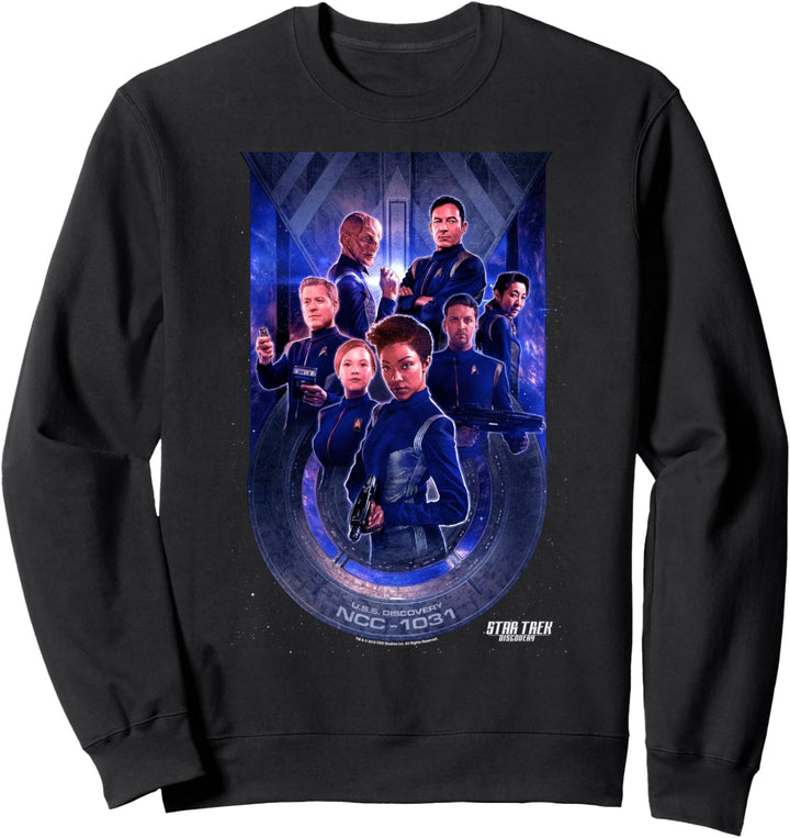 Star Trek Discovery Group Poster Sweatshirt
