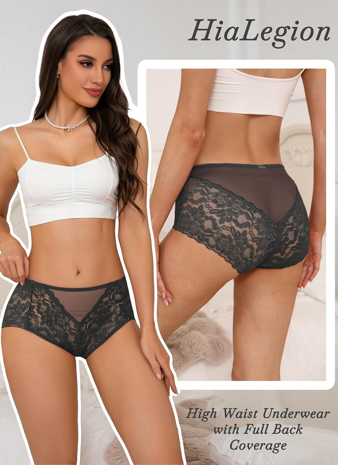Unterhosen Damen Spitze Damen Slips Mehrpack Schlüpfer Damen Slips Unterhosen Damen Taillenslips Gro