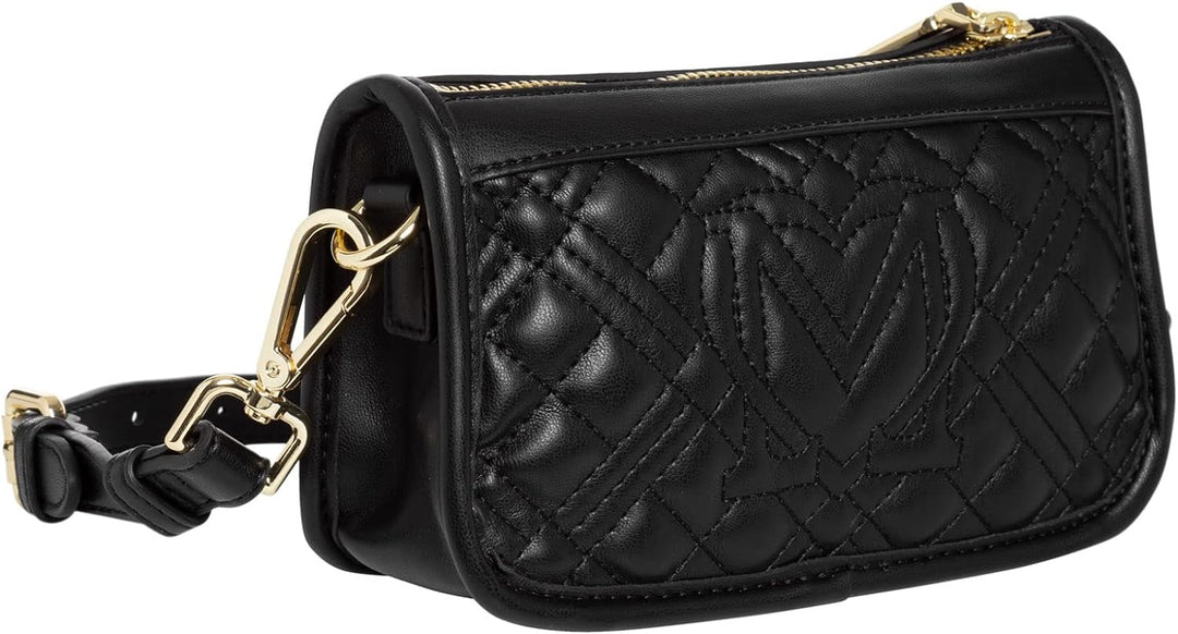 Love Moschino damen Schultertasche black