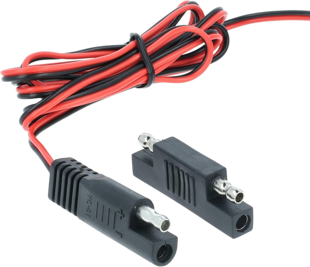 vhbw Ladegerät für Starter Akkus kompatibel mit MTD Rasenmäher | 12 V / 0,1 A, 2m