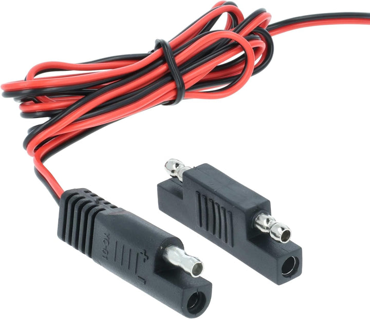 vhbw Ladegerät für Starter Akkus kompatibel mit MTD Rasenmäher | 12 V / 0,1 A, 2m