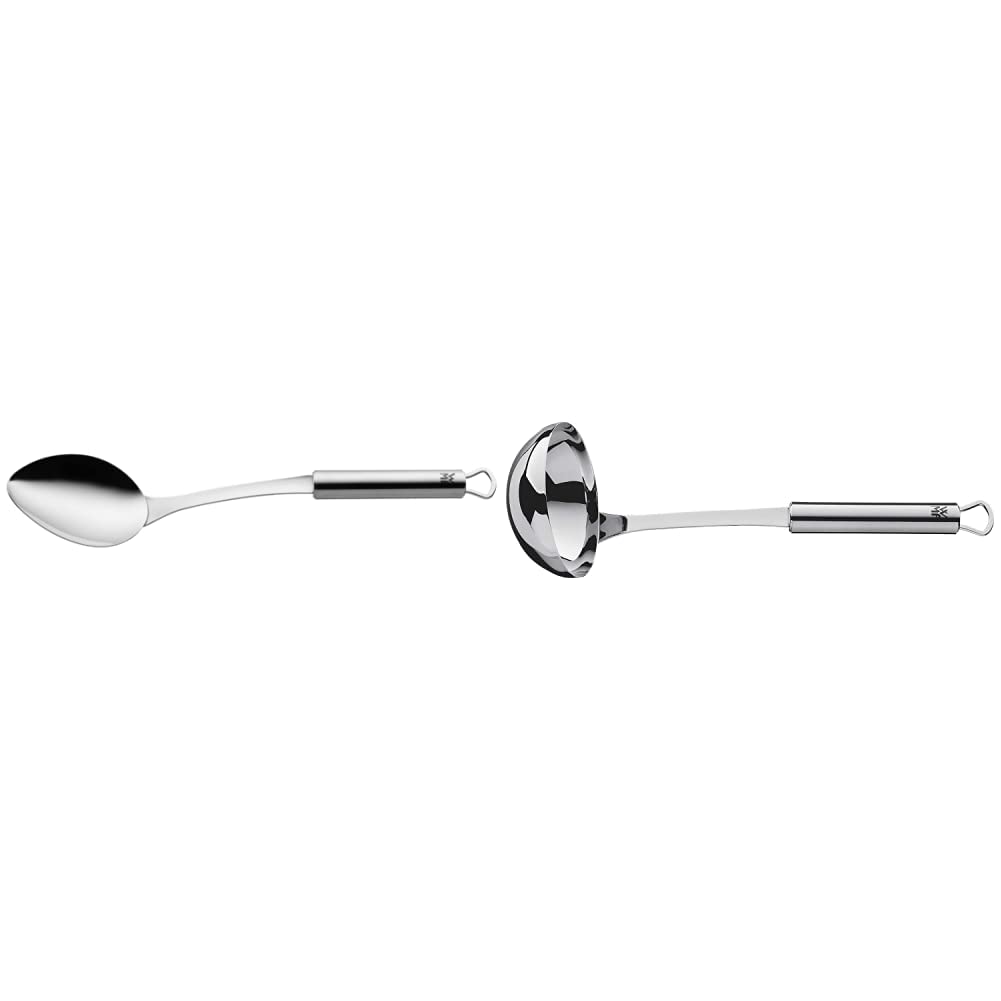 WMF Profi Plus Servierlöffel 32 cm, Vorlegebesteck, Cromargan Edelstahl teilmattiert, spülmaschineng