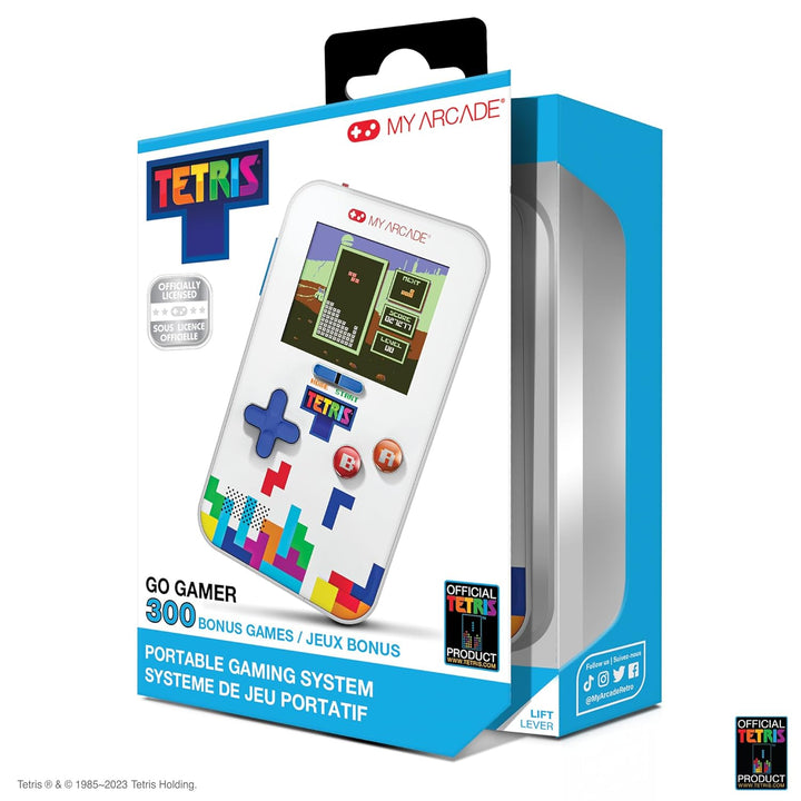 My Arcade DGUNL-7029 Tetris Go Gamer Classic Handheld Portable Video Game System (301 GAMES IN 1)