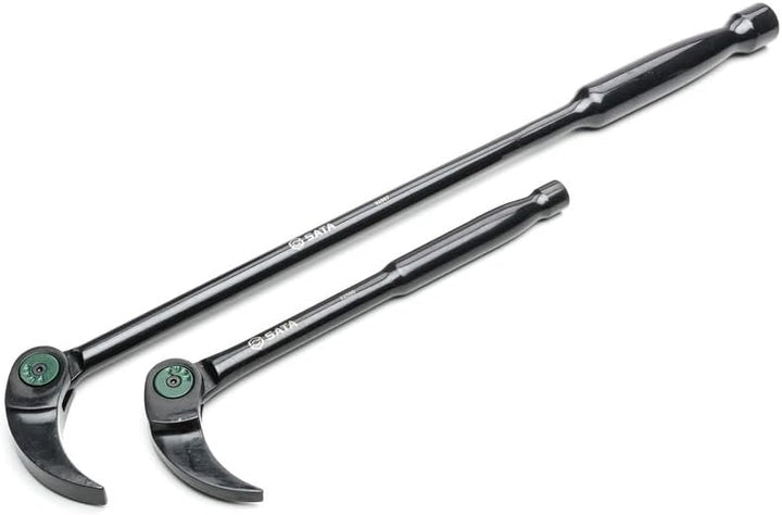 SATA ST92569 Hebeleisen, Stemmhebel, Brecheisen, Brechstangen Set mit flexiblem Gelenkkop 2 Tlg. 20,