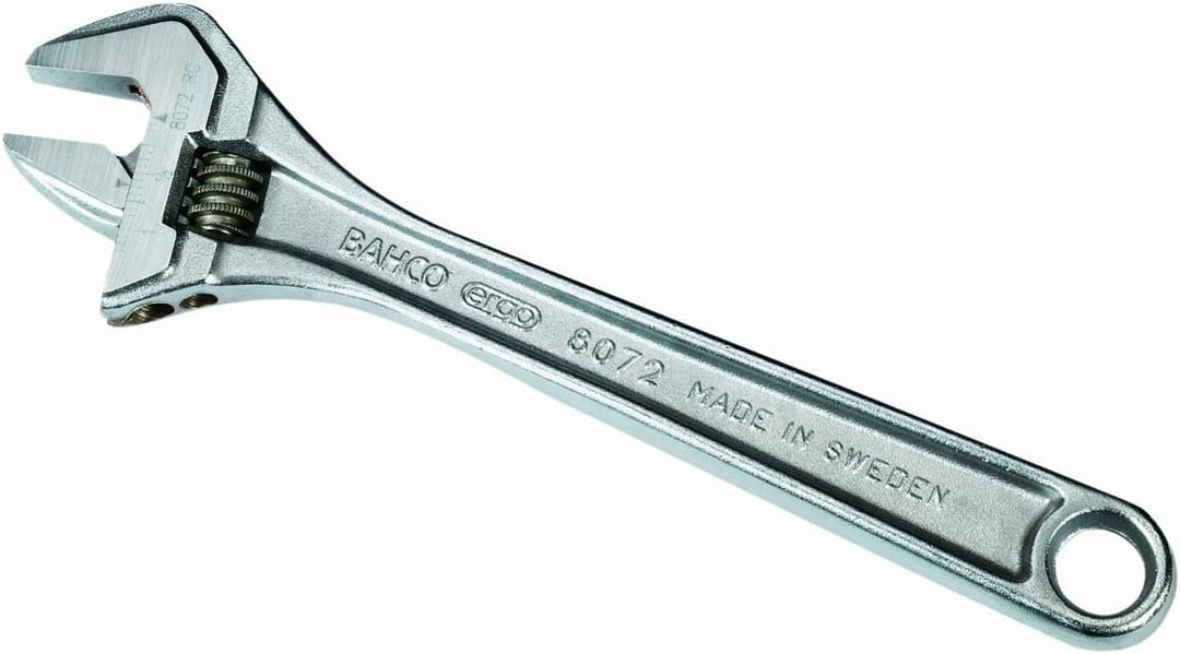 Bahco 8069 R Us Verstellbarer Einmaulschlüssel, 8069 RC US 4-Inch Chrom, 4-Inch Chrom