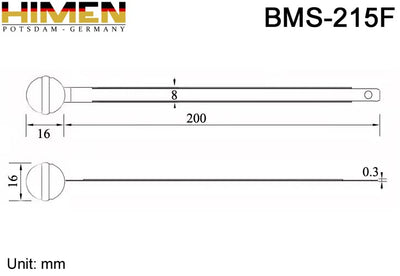100 Plomben aus Metall von HIMEN | fortlaufend nummeriert | BMS-215F | Verschluss | Container | Seal