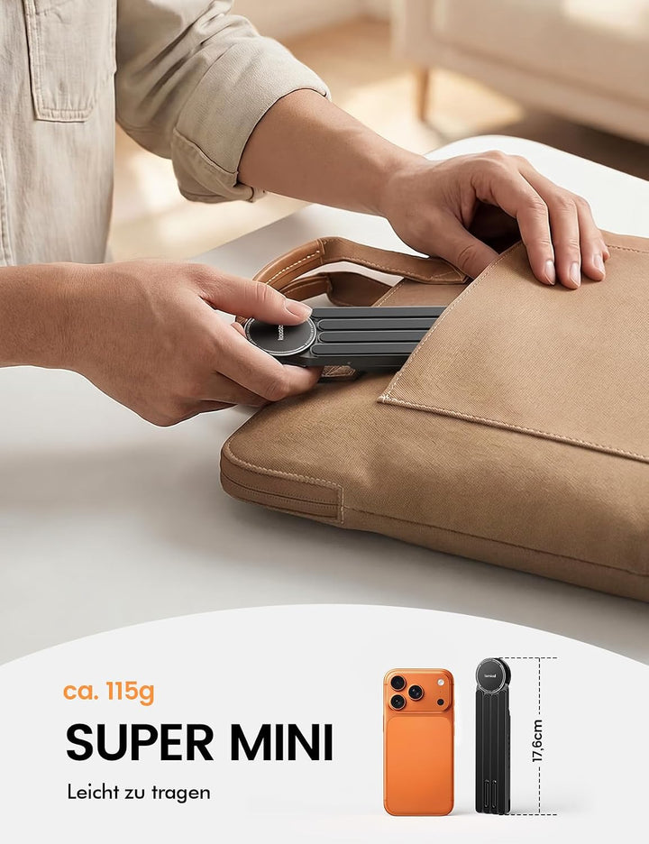 Lamicall Laptop Ständer, Laptopständer für Schreibtisch, Faltbar &amp; Tragbar | [SUPER Leicht &amp; Kompatk