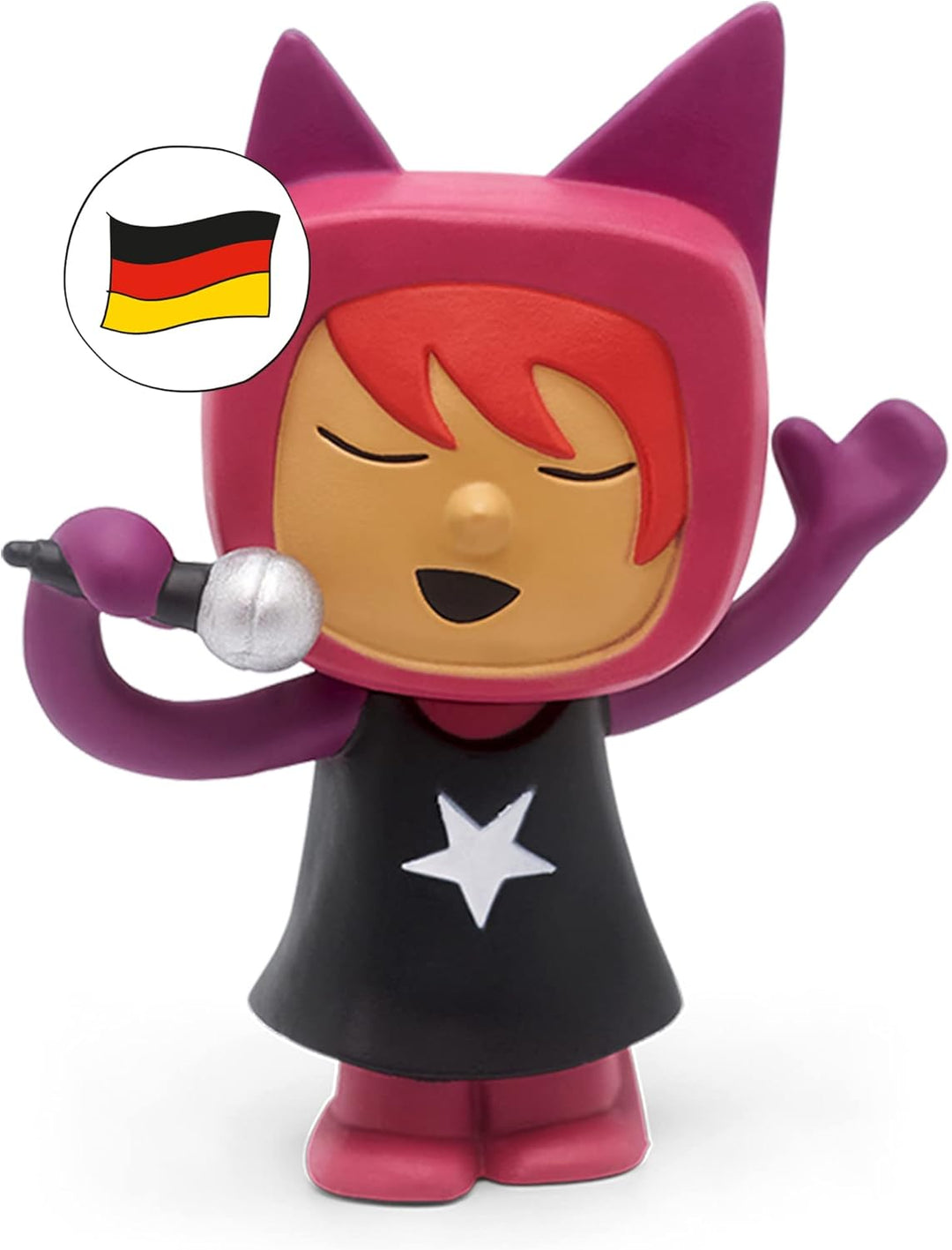 tonies Hörfigur für Toniebox, Kreativ Sängerin, zum selbst Bespielen, 90 Minuten Speicher für eigene