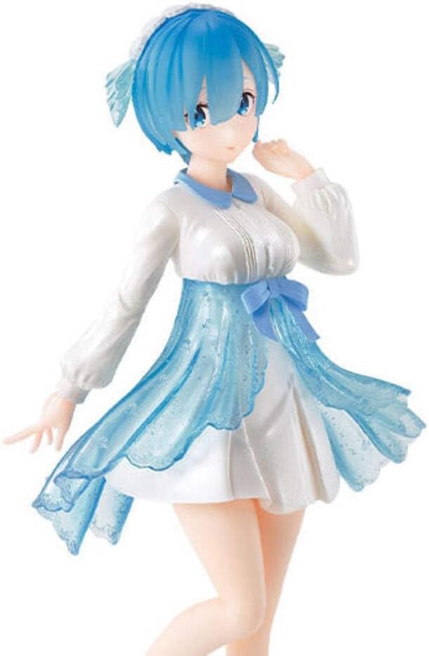Banpresto BP19018 Re:Zero -Starting Life in Another World RE Zero-Rem-Figurine 20cm, Mehrfarbig, M