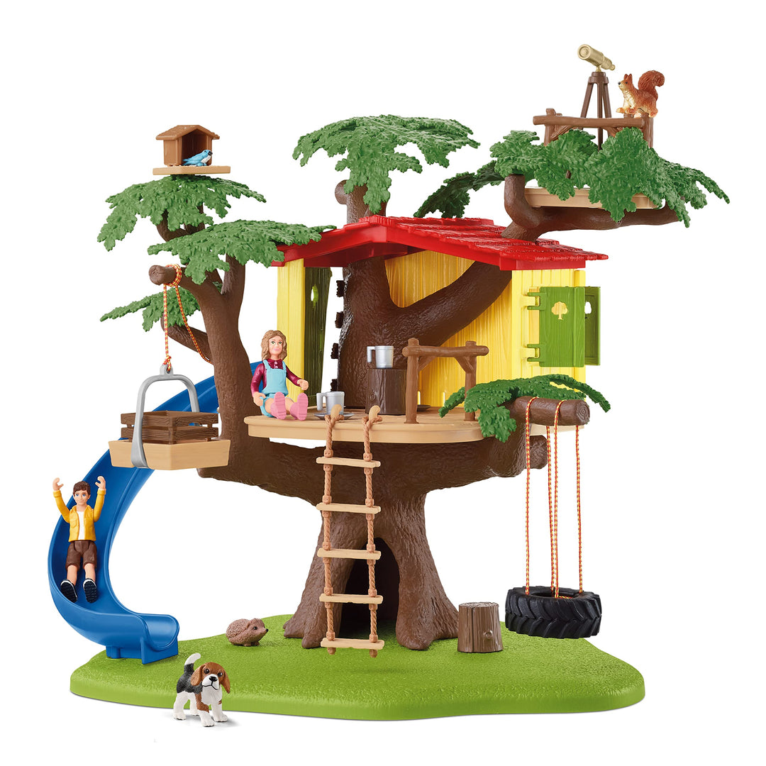 Schleich Farm World 42408 Adventure tree house Single Standardverpackung, Single Standardverpackung