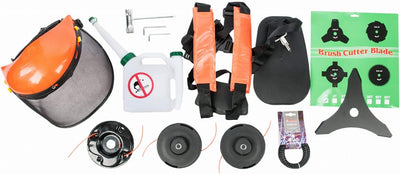 Benzin Motorsense 5,2 PS DE MON Freischneider Rasentrimmer Trimmer Leicht Benzin Gartenwerkzeug Rase