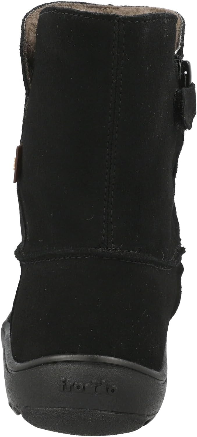 Froddo G3160207 Kids Stiefel aus Veloursleder 29 EU Schwarz, 29 EU Schwarz