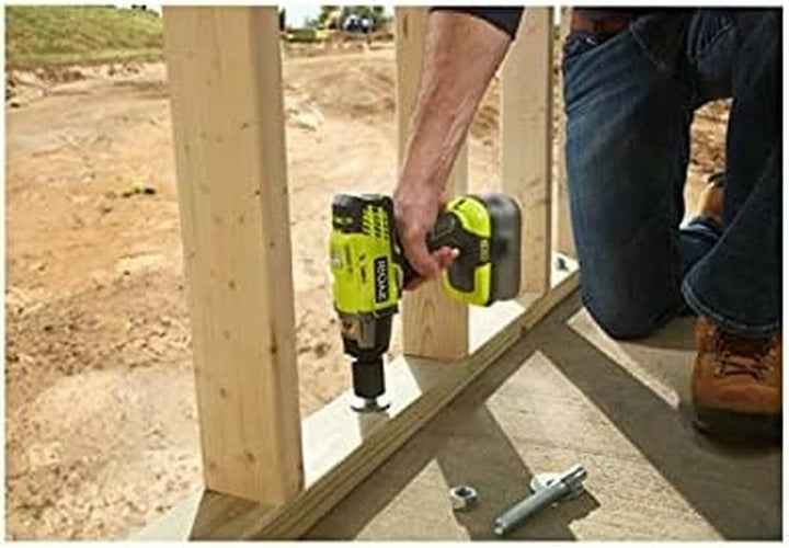 Ryobi 5133003574 Impact 18 V mit 3 Geschwindigkeiten, maximale Leistung 400 Nm + Lithium-Batterie On