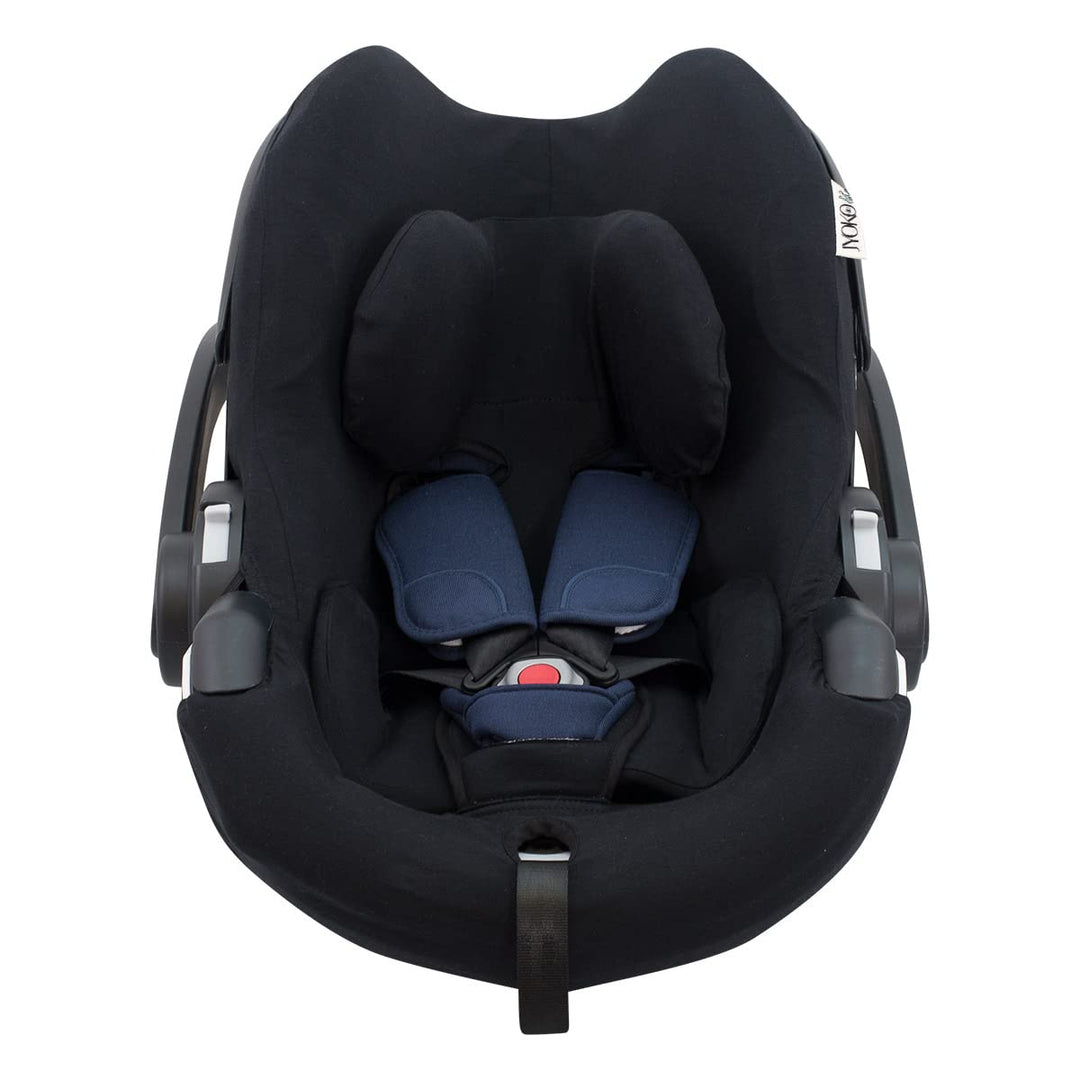 JYOKO KIDS Bezug kompatibel mit Besafe Modular gr 0 (Black Series), Black Series