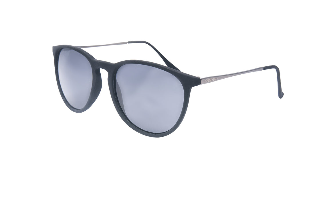 OCEAN SUNGLASSES - Bari - lunettes de Soleil en MÃBlackrolltal - Monture : Bleu Clair - Verres : Ein