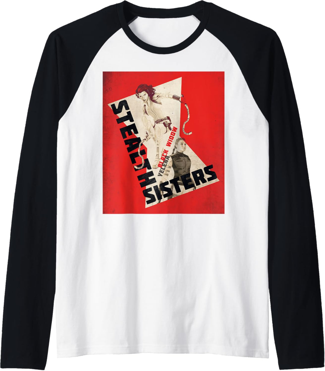 Marvel Black Widow Stealth Sisters Poster Raglan