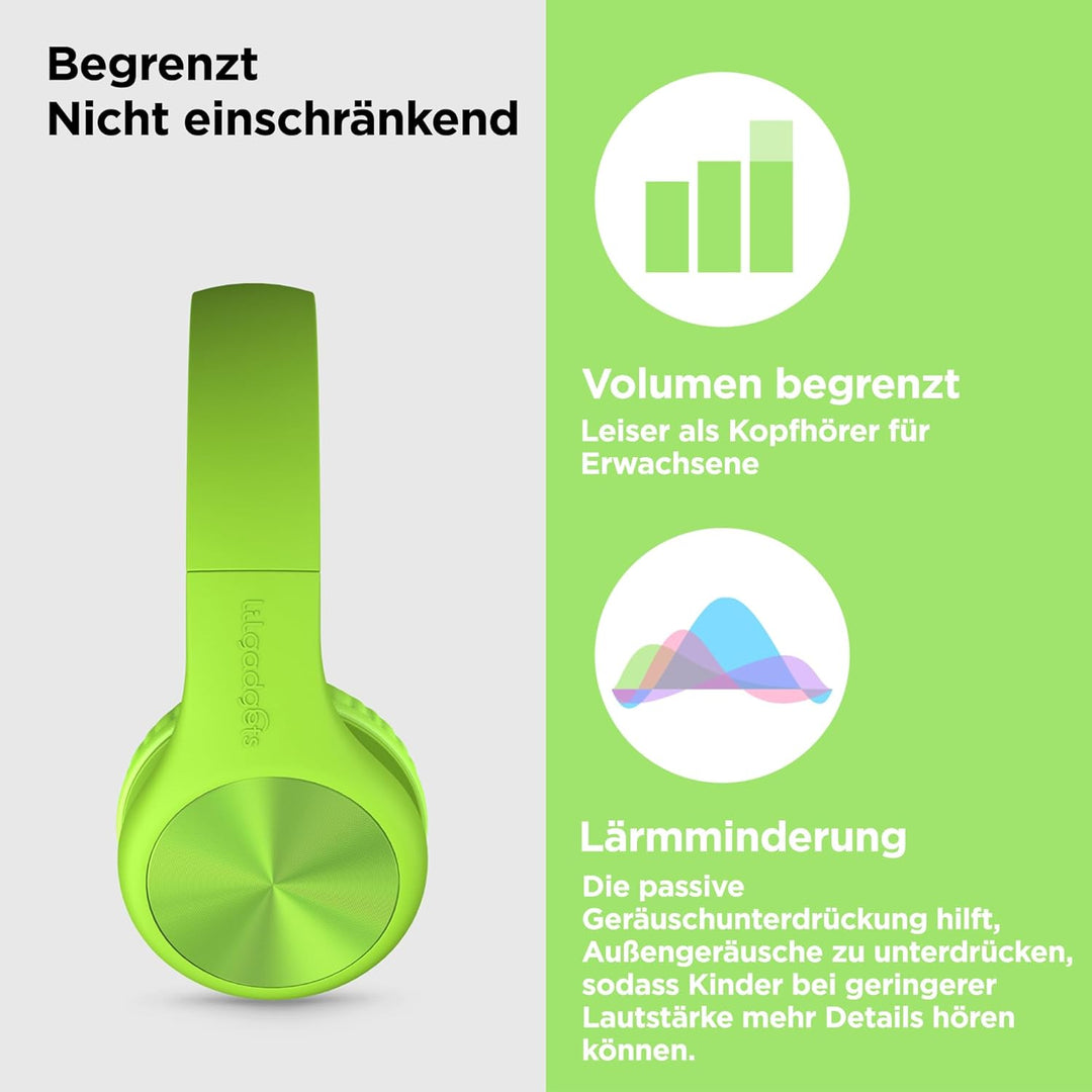 LilGadgets Connect+ Pro-Kopfhörer für Kinder und die Schule – speziell für den Komfort von Kindern e