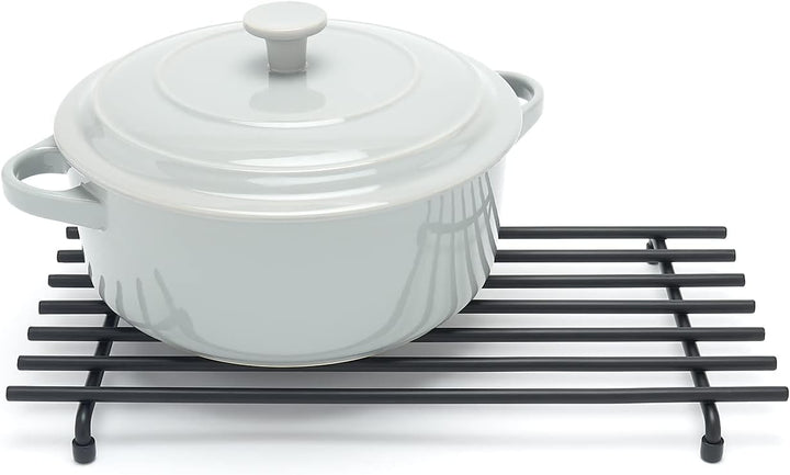 simplywire – Untersetzer – Hitzebeständig – Küchenarbeitsplattenschutz – Gross – Schwarz 1er-Pack, 1