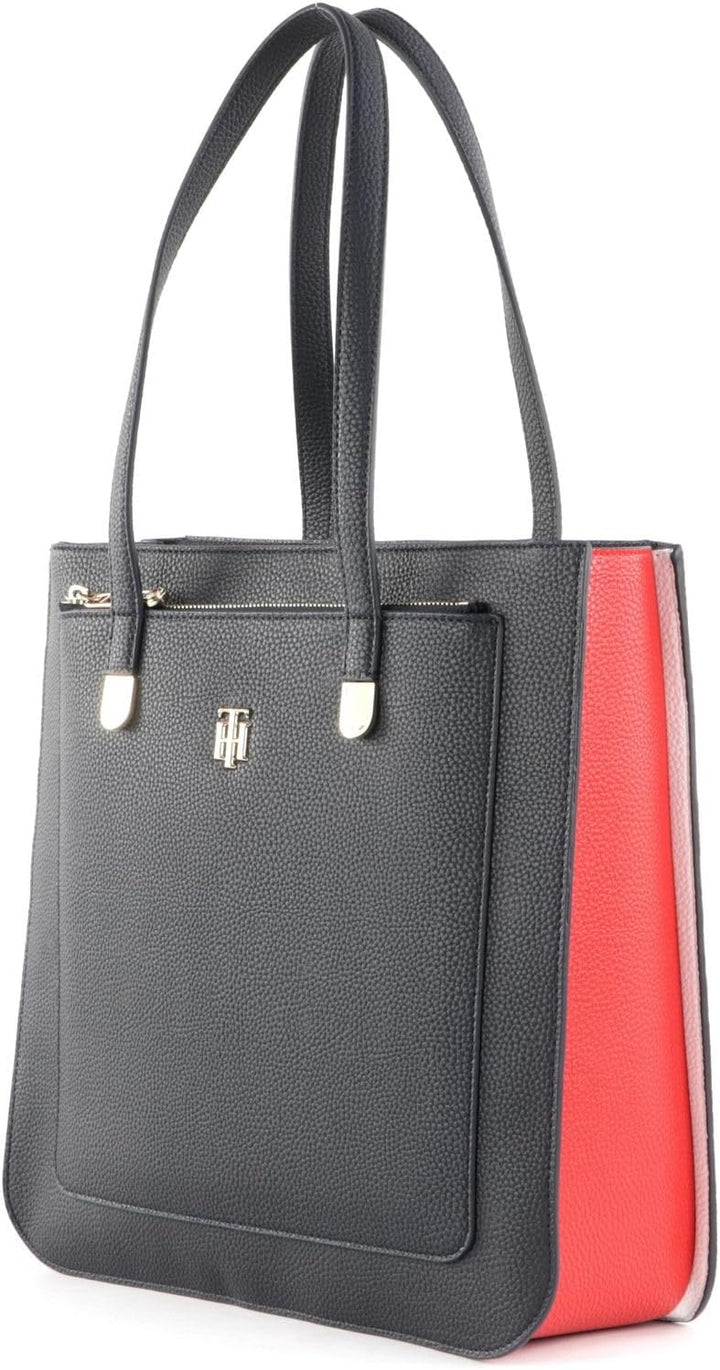 Tommy Hilfiger Damen TH Element Tote Corp, Navy Corporate