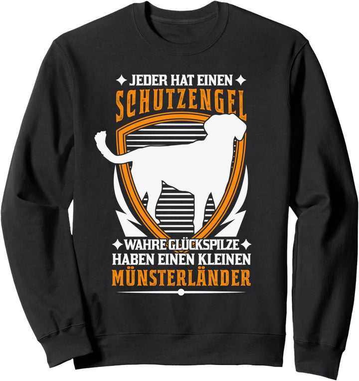 Kleiner Münsterländer Schutzengel Sweatshirt