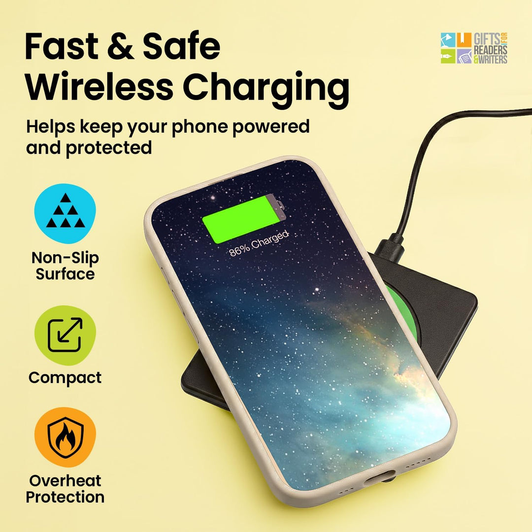 Gifts for Readers &amp; Writers 15W Schnelles Universal Magnetisches Kabelloses Ladegerät für iPhone 17