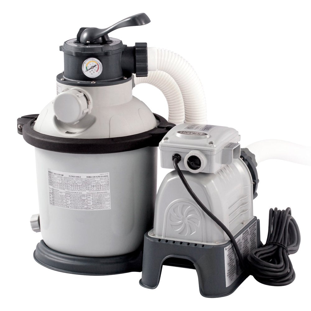 Intex Krystal Clear Sand Filter Pump - Poolreinigung - Sandfilteranlage - 4,5 m³ - 220-240V