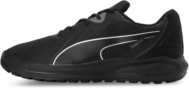 PUMA Unisex Twitch Runner PTX Strassen-Laufschuh 36 EU Puma Schwarz Puma Weiss, 36 EU Puma Schwarz P