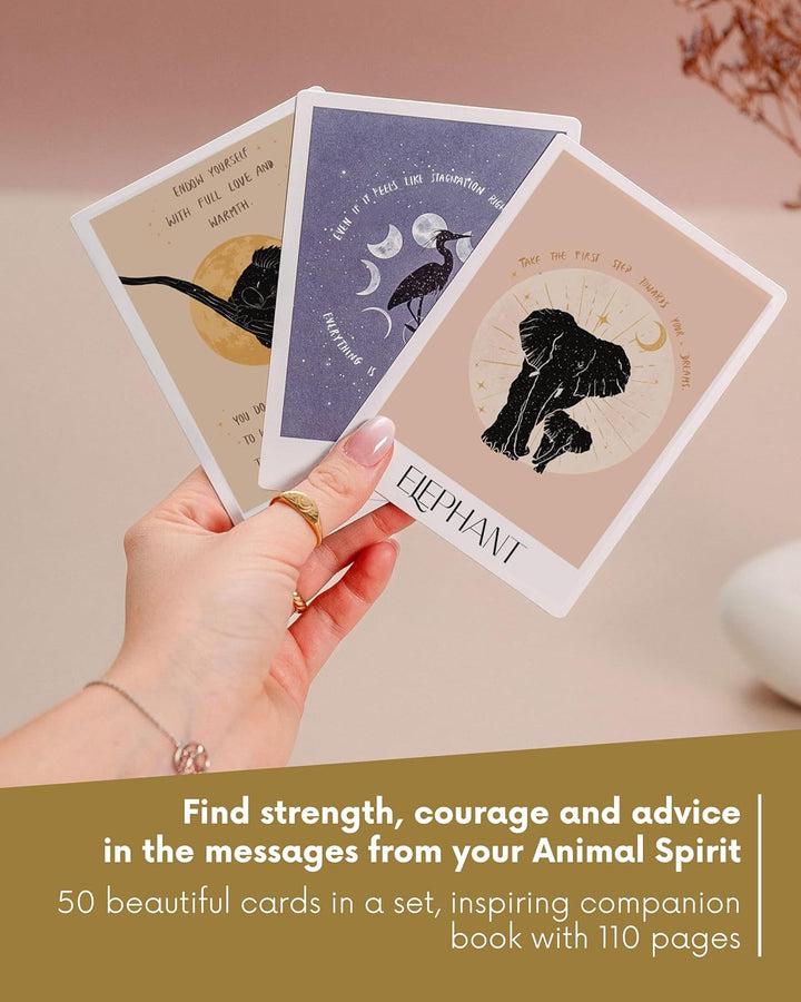 Spiritual messages from your Animal Spirit: Card Set & Accompanying Booklet, Karten