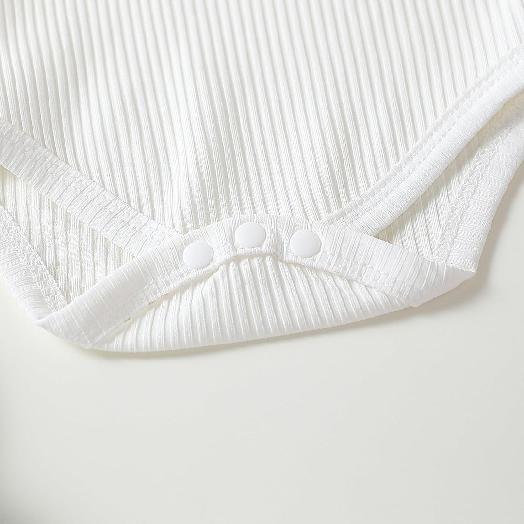 Baby Mädchen Kleidung Set Neugeborene Langarm Strampler + Lange Hose + Stirnband 3 Pcs Herbst Winter