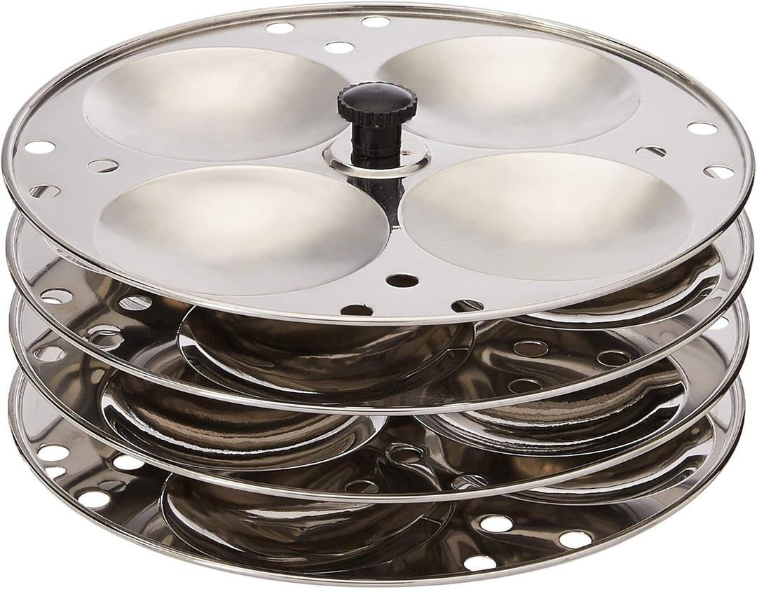 Cuiseur vapeur pour idlis indiens - 4 plateaux
