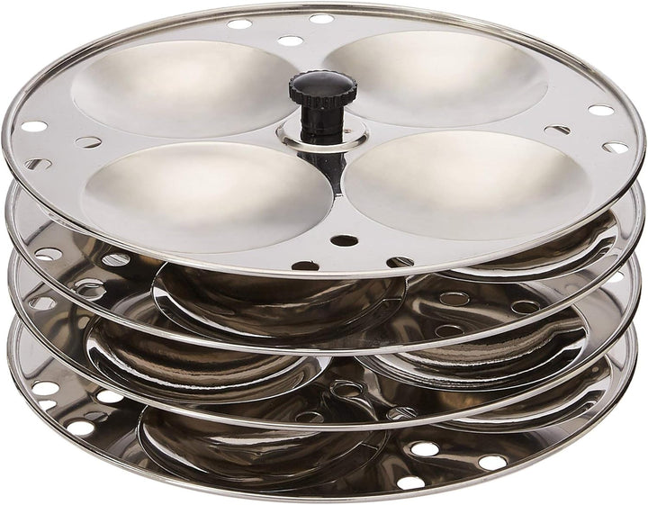 Cuiseur vapeur pour idlis indiens - 4 plateaux