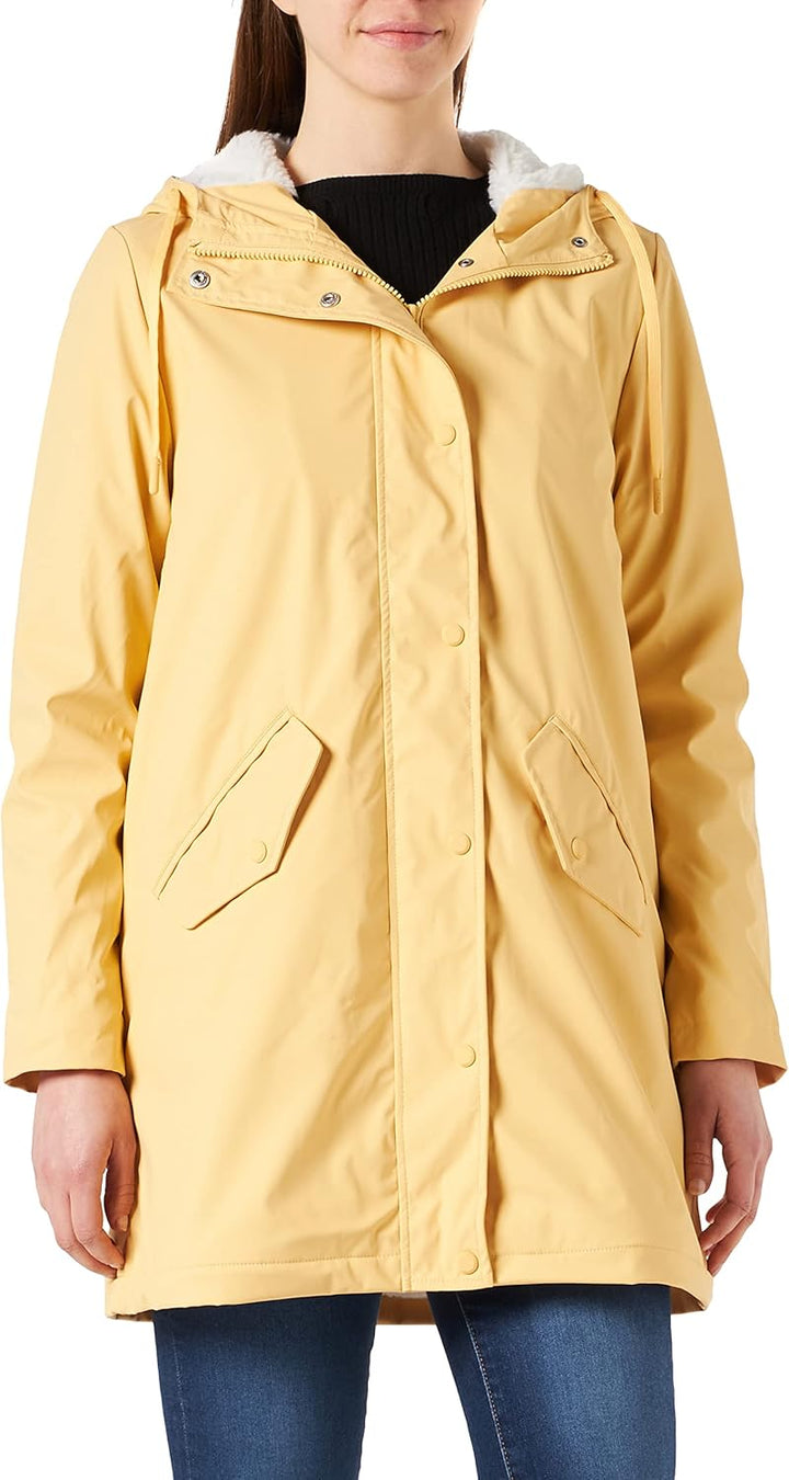 ONLY female Regenmantel Langer Regenjacke XS Jojoba, XS Jojoba