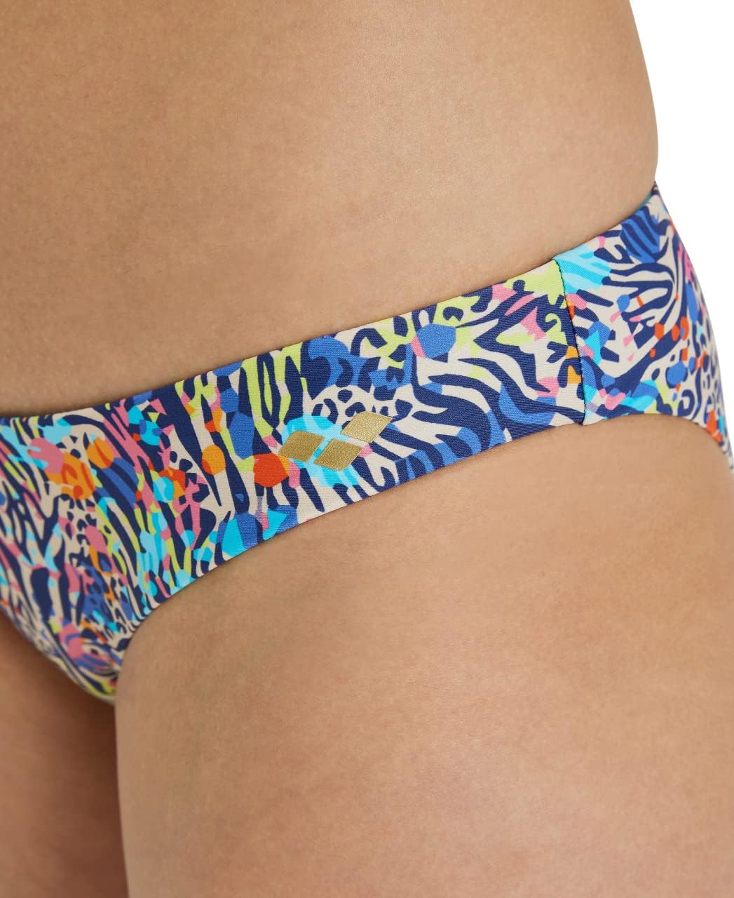 arena Allover Bandeau Damen Bikini, Badeanzug aus schnelltrocknenden Stretch-Stoff, Damen Badeanzug